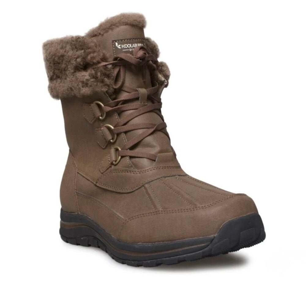 Koolaburra by UGG Women's Neda Dark Earth Adirondack Boots